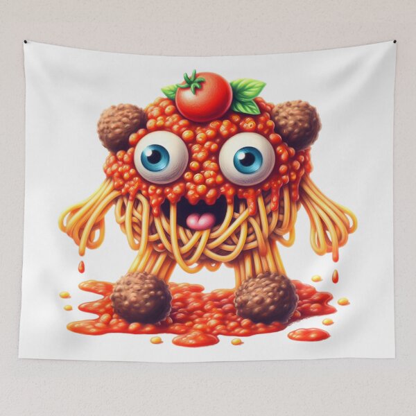 Item preview, Noodle Nonsense: The Saucy Adventures of Spaghetti Monster designed and sold by AI-Only Creations.
