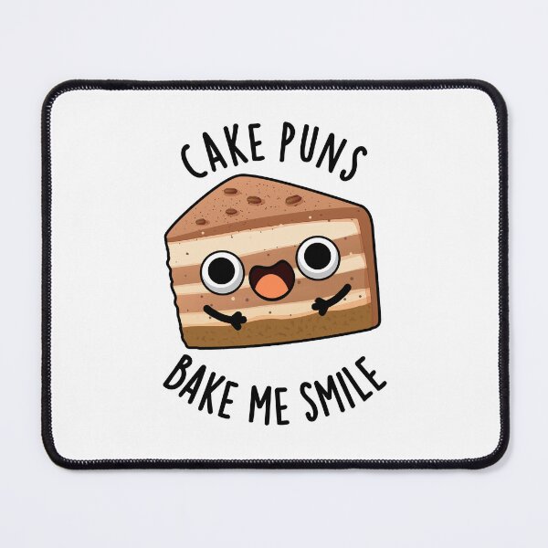 Item preview, Cake Puns Bake Me Smile Funny Food Pun  designed and sold by punnybone.