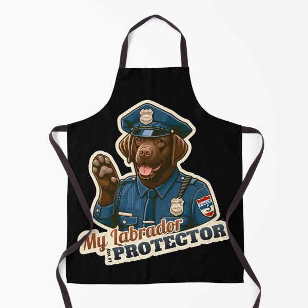 Item preview, Labrador Retriever Police designed and sold by ThisDress.