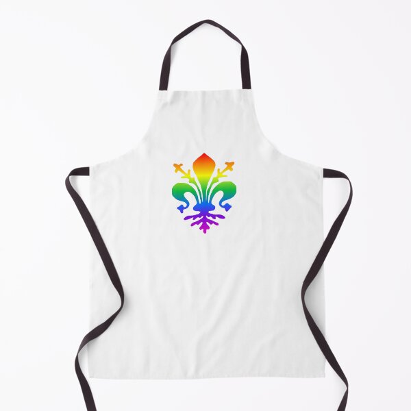 Item preview, Rainbow Fleur-de-Lis designed and sold by Almdrs.