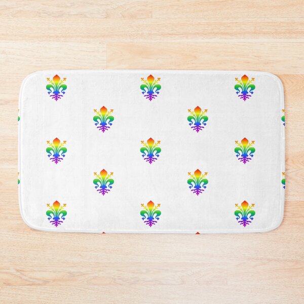 Item preview, Rainbow Fleur-de-Lis designed and sold by Almdrs.