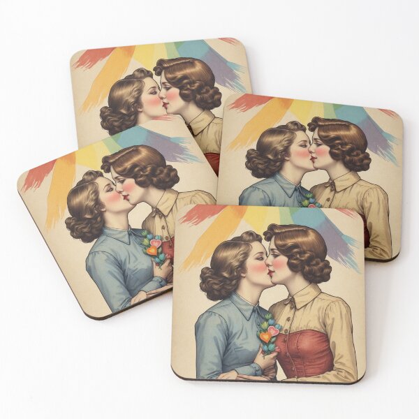 Item preview, Lesbian Vintage, Lesbian Velentine's Day  designed and sold by Mandala108.