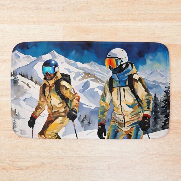 Item preview, Snowboarders in the Mountains designed and sold by Bright-Moonrise.