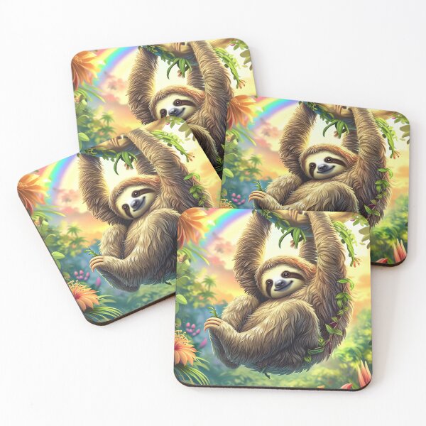 Item preview, Cheerful Sloth Nursery designed and sold by cute-animals99.