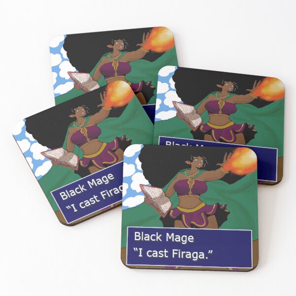 Item preview, Black Mage designed and sold by BlushBearArt.