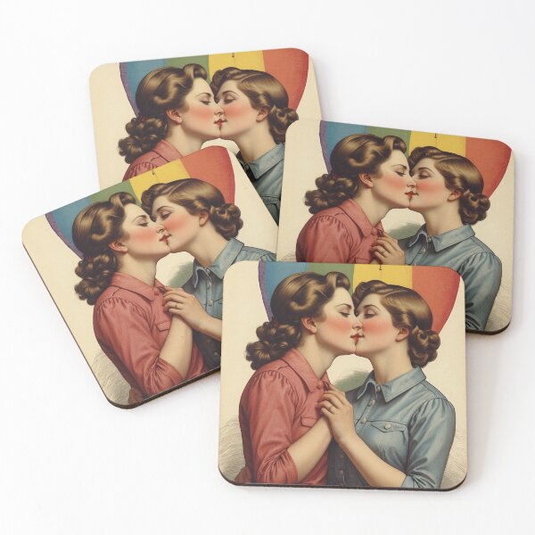 Item preview, Lesbian Vintage, Lesbian Velentine's Day  designed and sold by Mandala108.