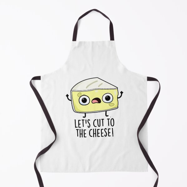 Item preview, Let's Cut To The Cheese Funny Food Pun designed and sold by punnybone.