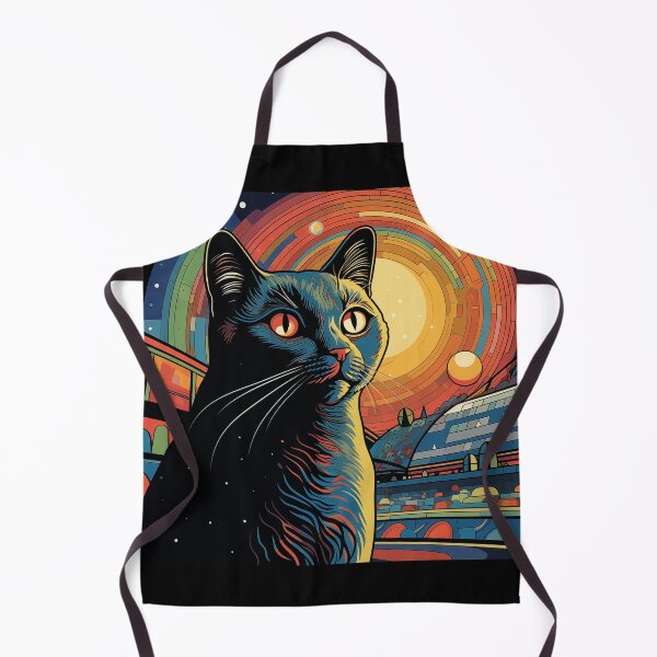 Item preview, Abstract Cat Art designed and sold by Artisleek Designs.