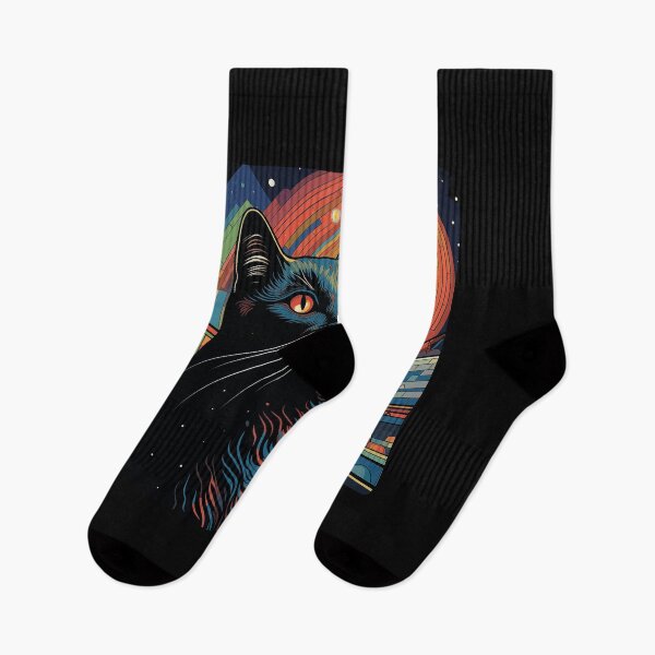 Item preview, Abstract Cat Art designed and sold by Artisleek Designs.