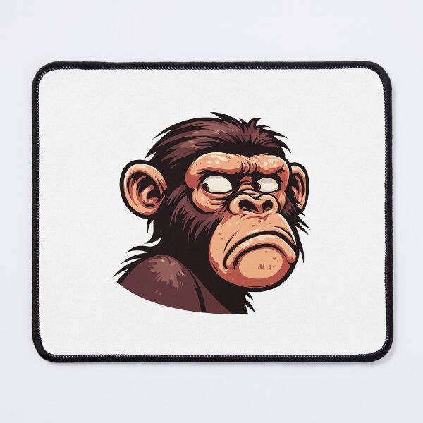 Item preview, Expressive Primate Face designed and sold by Colorful Dreams.
