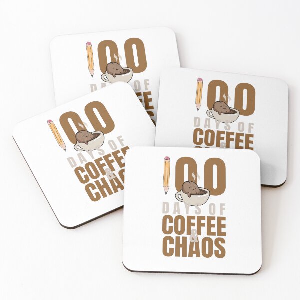 Item preview, 100th Day of School 100 Days of Coffee for Teacher Student designed and sold by AB-NewStyle.