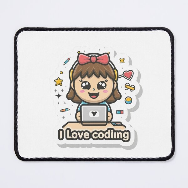 Item preview, coding love i love designed and sold by warningstickers.