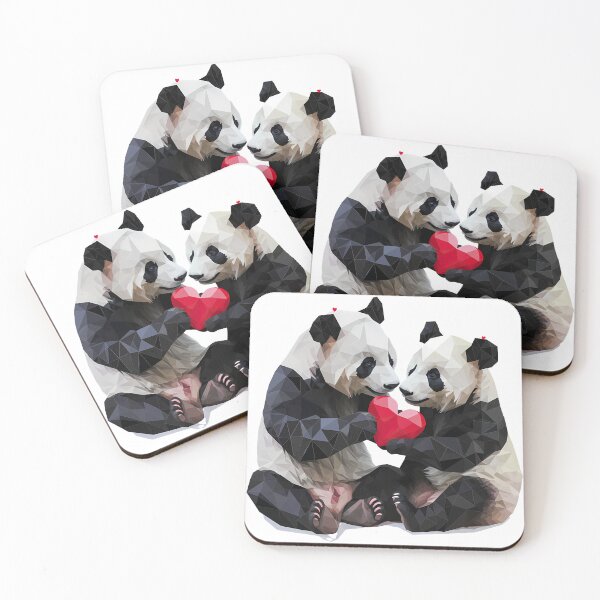 Item preview, Panda lovers for valentine’s day  designed and sold by ElegantKsh.