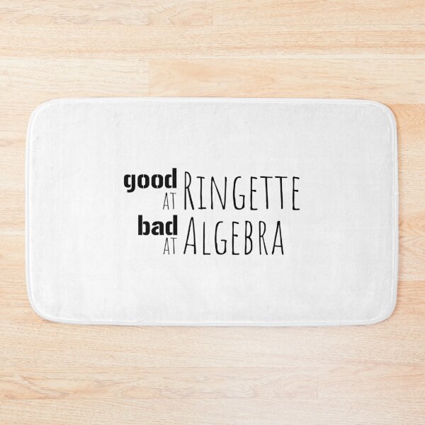 Item preview, Good at Ringette Bad at Algebra designed and sold by EmeraldeaArt.