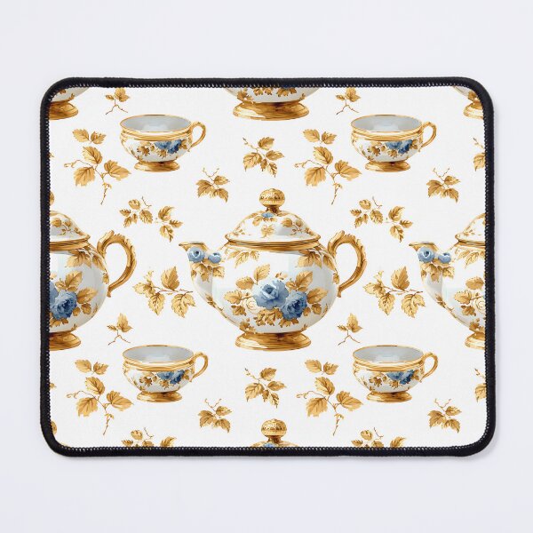 Item preview, Azure Bloom Elegance: A Sugar Bowl Sonata designed and sold by PixelCatalyst.