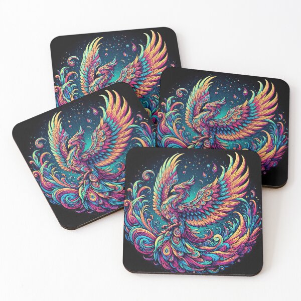 Item preview, Kaleidoscopic Phoenix Hues designed and sold by Daniel Dudgeon.