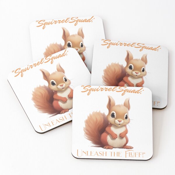 Item preview, "Squirrel Squad: Unleash the Fluff!" designed and sold by AndyG066.