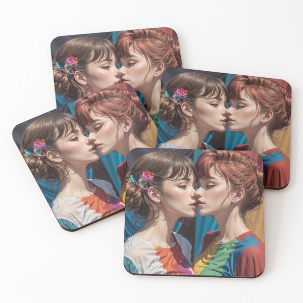 Item preview, Retro Lesbian Pride, Lesbian Valentine's Day  designed and sold by Mandala108.