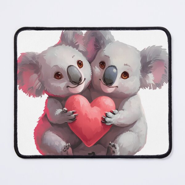 Item preview, koala lovers valentine koalas adorable cute designed and sold by ElegantKsh.