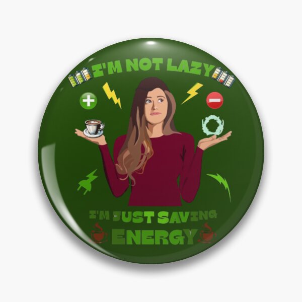 Item preview, I'm not lazy I'm just saving energy, Woman, Quote, Typography. designed and sold by 2012DreamVision.
