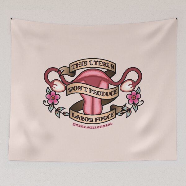 Item preview, This uterus won't produce labor force (English version) designed and sold by carmenpexa.