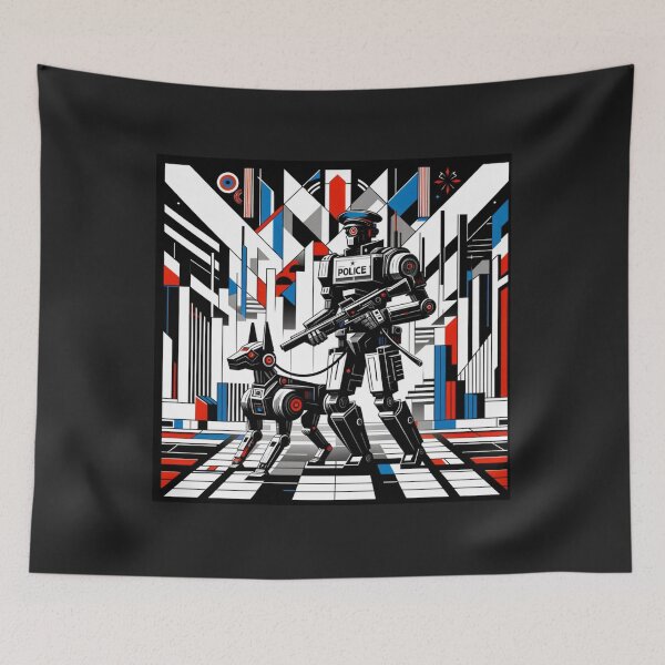 Item preview, Tesla bot designed and sold by TEEJAMBOREE.