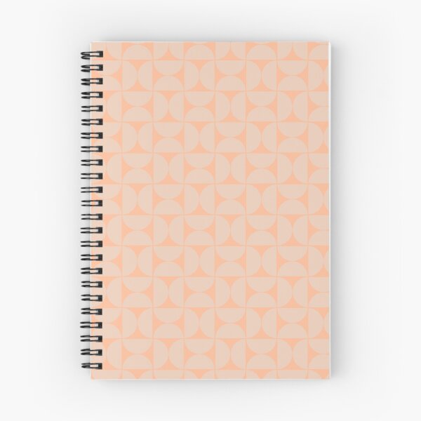 Item preview, Mid-Century Modern Pattern No.48 Mini - Peach Fuzz and Peach Puree designed and sold by Zoltan Ratko.