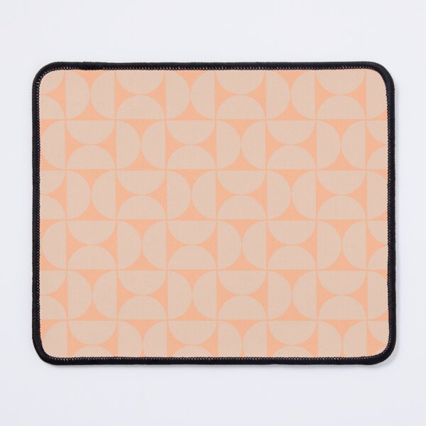 Item preview, Mid-Century Modern Pattern No.48 Mini - Peach Fuzz and Peach Puree designed and sold by Zoltan Ratko.