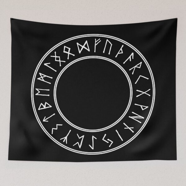 Item preview, Elder Futhark Rune Circle designed and sold by Daniel Watts.