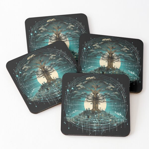 Item preview, TechnoTree Tapestry designed and sold by Artisleek Designs.