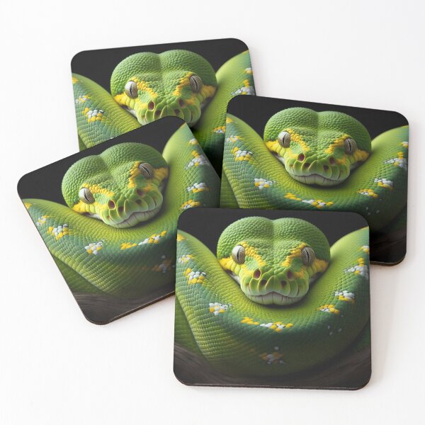 Item preview, A green snake designed and sold by MikePL.