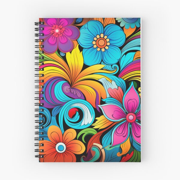 Item preview, Wonderful Vibrant Flowers Pattern #6 designed and sold by GrinGalore.