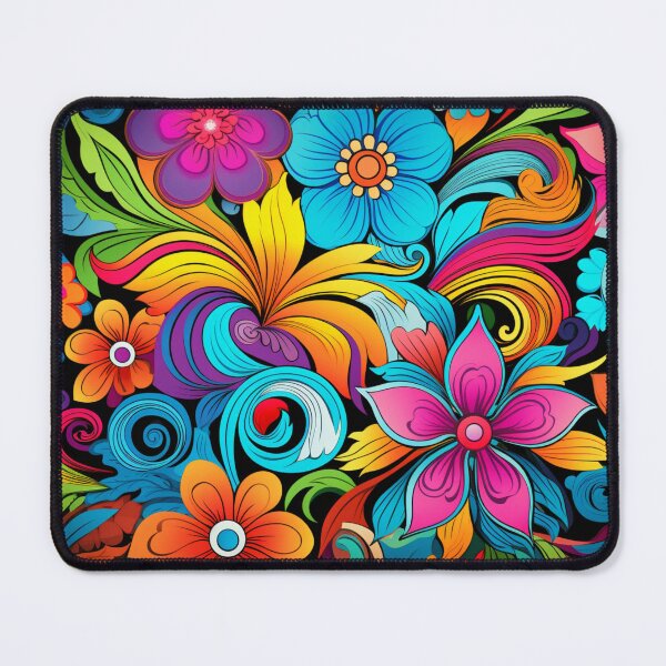Item preview, Wonderful Vibrant Flowers Pattern #6 designed and sold by GrinGalore.