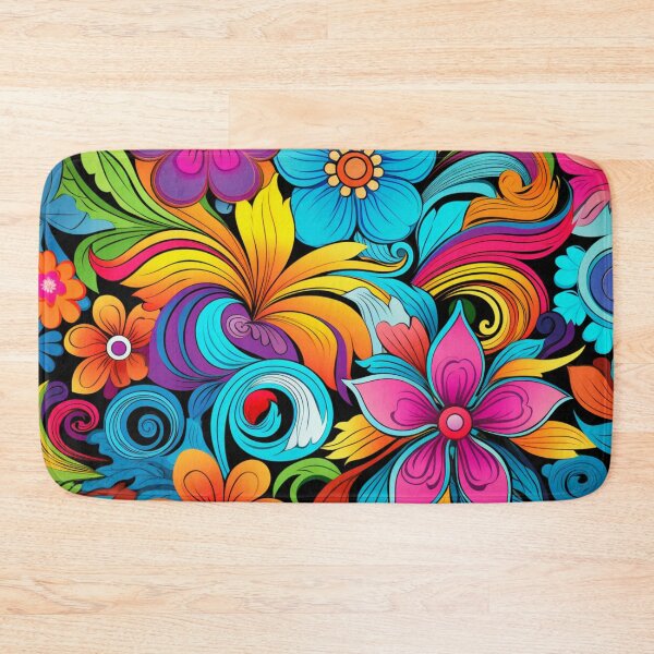 Item preview,  Wonderful Vibrant Flowers Pattern #6 designed and sold by GrinGalore.