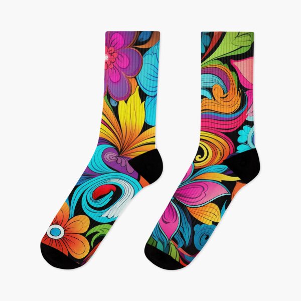 Item preview,  Wonderful Vibrant Flowers Pattern #6 designed and sold by GrinGalore.