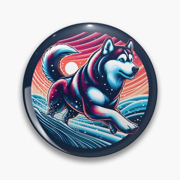 Item preview, Snowbound Sprint - Husky's Winter Wonderland Run designed and sold by renewsense.