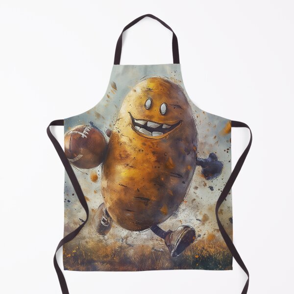 Item preview, Potato as an American Football Player on the run v2 designed and sold by Sp3ctrumOfColor.