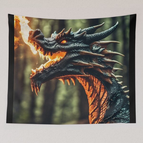 Item preview, Dragon spews fire designed and sold by oilidesing.