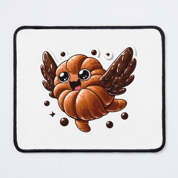 Item preview, Chocolate Croissant Fantasy Flight designed and sold by AI-Only Creations.