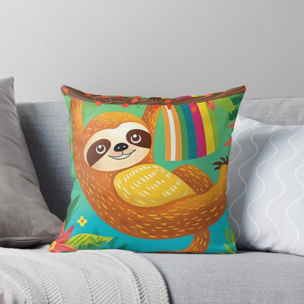 Item preview, Playful Sloth Serenade designed and sold by cute-animals99.