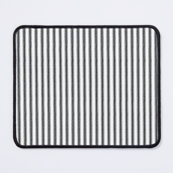 Item preview, Old Fashioned Ticking Stripes Black and White designed and sold by CheriesArt.