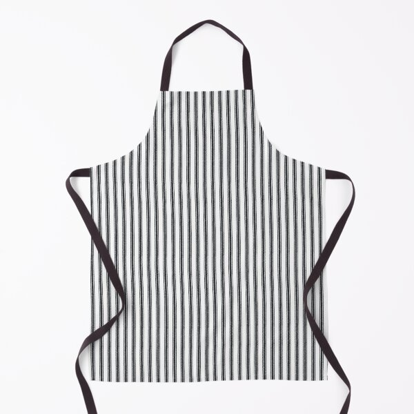 Item preview, Old Fashioned Ticking Stripes Black and White designed and sold by CheriesArt.
