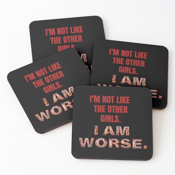 Item preview, Im not like other girls, I am worst. funny woman designed and sold by La Loca.