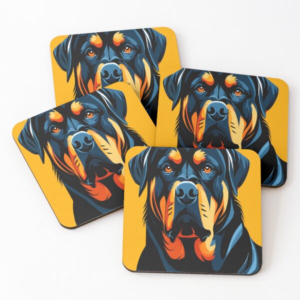 Item preview, Regal Rottweiler,Portrait of Rottweiler designed and sold by AgarutanPrint.