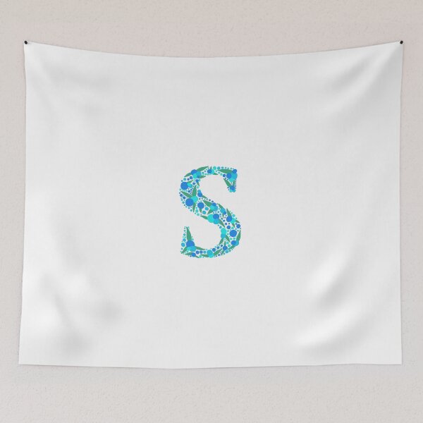 Item preview, Floral Letter S designed and sold by FoxandCrow.