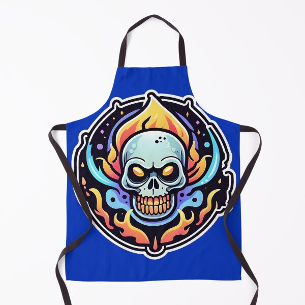 Item preview, Fiery skull aura: Mystical skull design for lovers of the extraordinary designed and sold by digistampdesign.