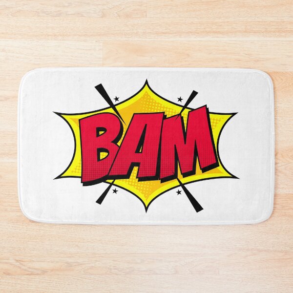 Item preview, Bam, Pop Art, Pop Art Designs, Red, Yellow, Expressions, Pop Art Expressions, Pop Art Bubbles, designed and sold by Henrylizarraga.