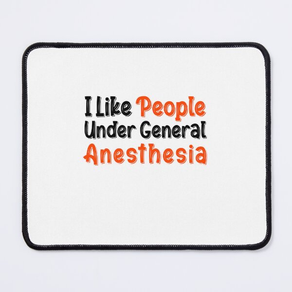 Item preview, I Like People Under General Anesthesia designed and sold by Mahfouf Younes.