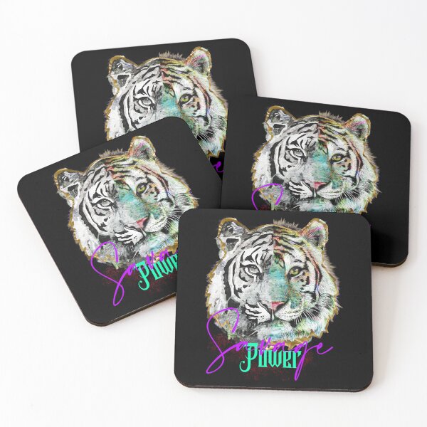 Item preview, Tiger head Savage Power designed and sold by RedPurple-Tees.