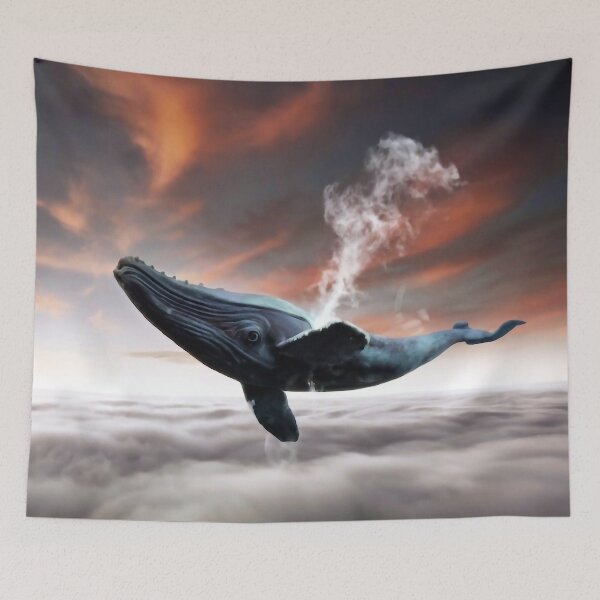 Item preview, Sky whale designed and sold by M-Y-A-R-T-.